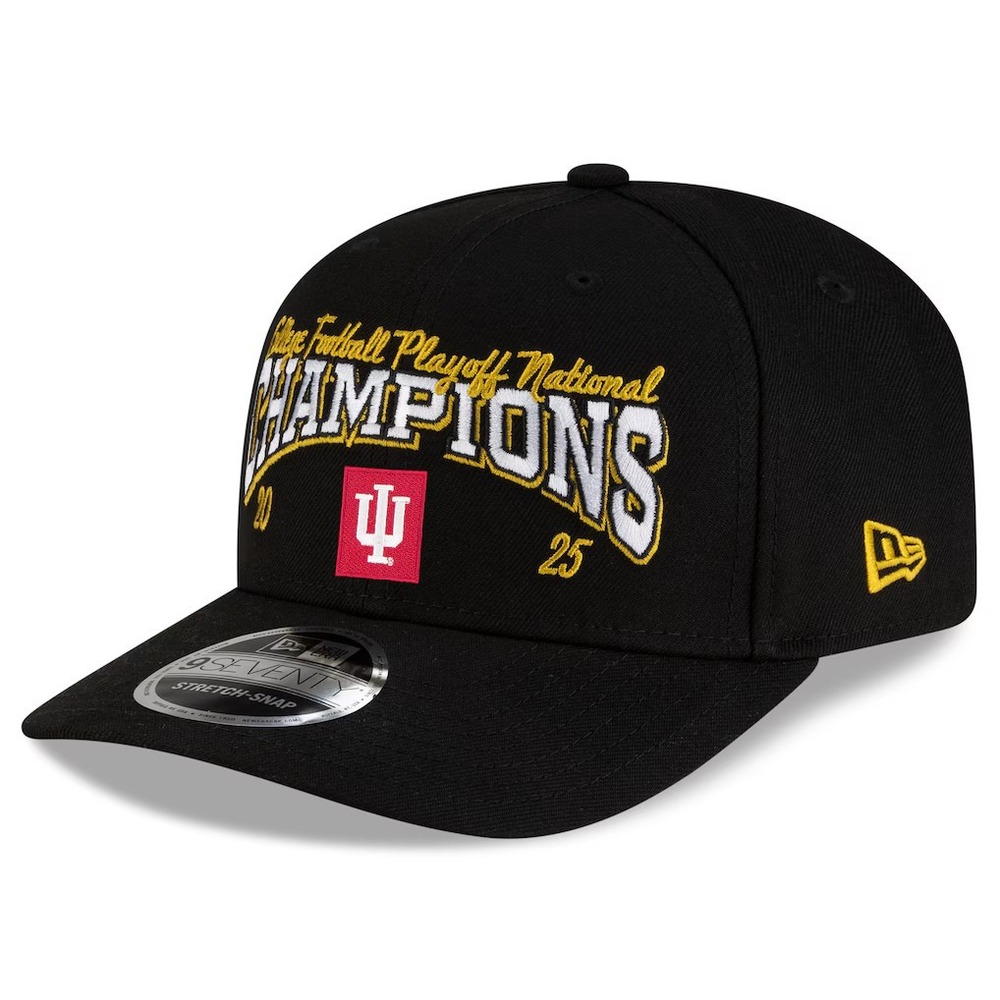 New Era Indiana Hoosiers 2025 College Football Champions 9SEVENTY Snapback Hat